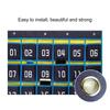30/36/42/48 Grids Phone Hanging Bag Wall-mounted Numbered Phone Storage Bag Thickened Door Hanging Bag for Calculators Pens Keys