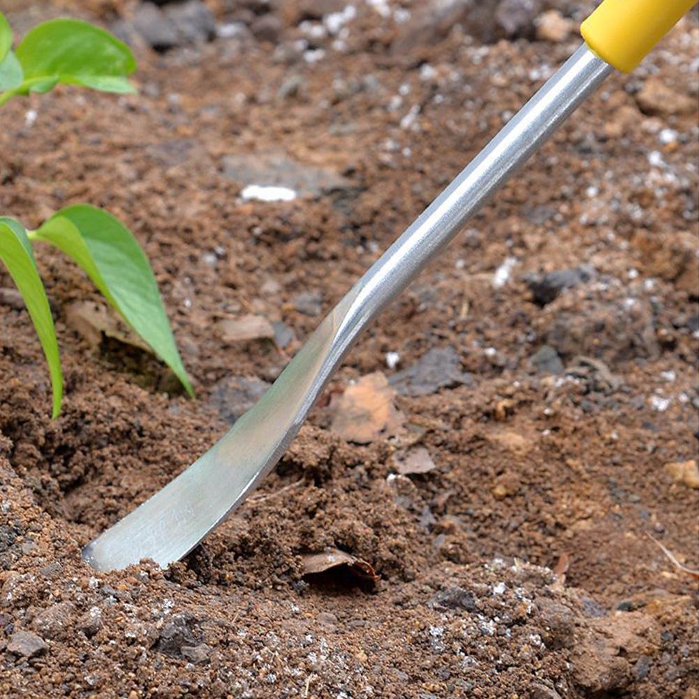 Agricultural Flower Shovel Stainless Steel Dig Wild Herbs Shovel Garden Trowel for Digging Planting Flower Vegetable Beekeeping