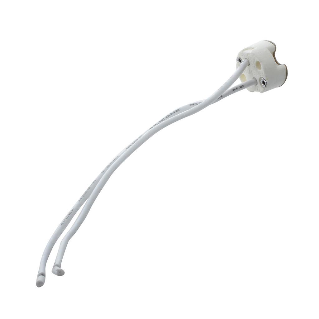 A84E- 15 Pezzi Bianco MR16 GU5.3 Base Portalampada per Lampada LED