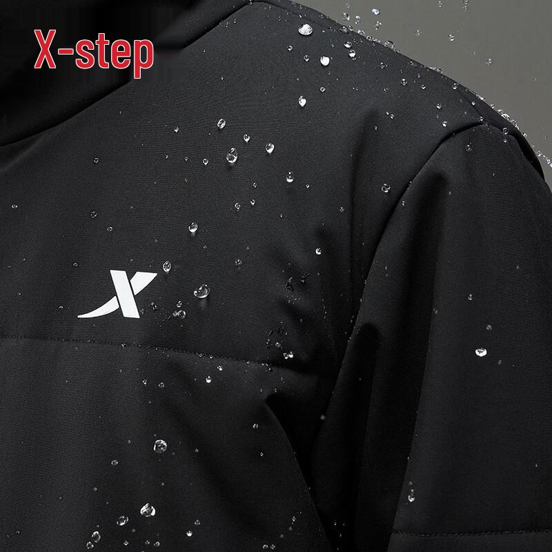 Xtep Giacca invernale imbottita unisex resistente all'acqua