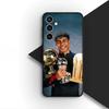 Handyhülle für Samsung Galaxy A35 A36 A55 A26 A05 A06 A14 A50 A51 A53 A54 A12 A13 A23 Hülle King Football Nr. 19 Fußball Nr. 19