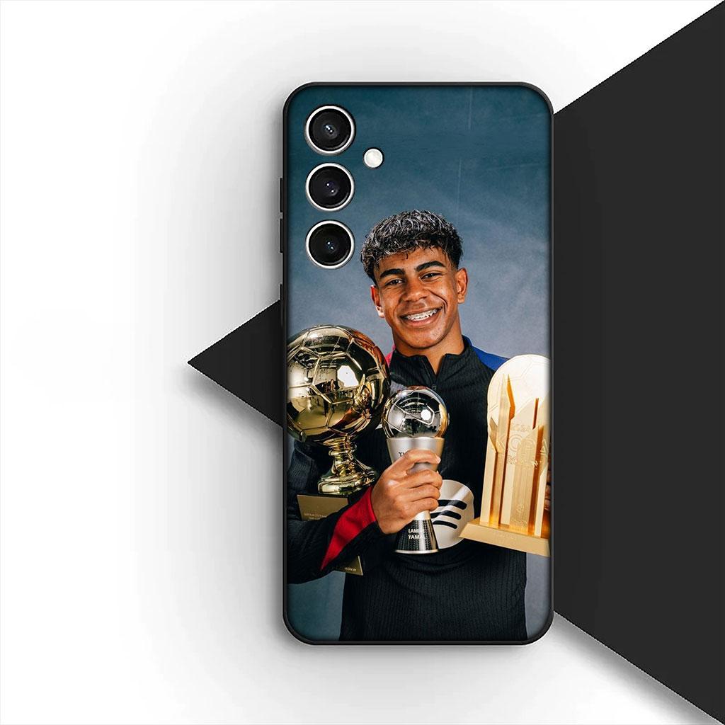 Handyhülle für Samsung Galaxy A35 A36 A55 A26 A05 A06 A14 A50 A51 A53 A54 A12 A13 A23 Hülle King Football Nr. 19 Fußball Nr. 19