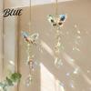Sophisticated Birthday Gifts for Women Butterfly & Dragonfly Crystal Suncatcher Colorful Rainbow Maker Prism Hanging Creative Home Lovers Ornament,