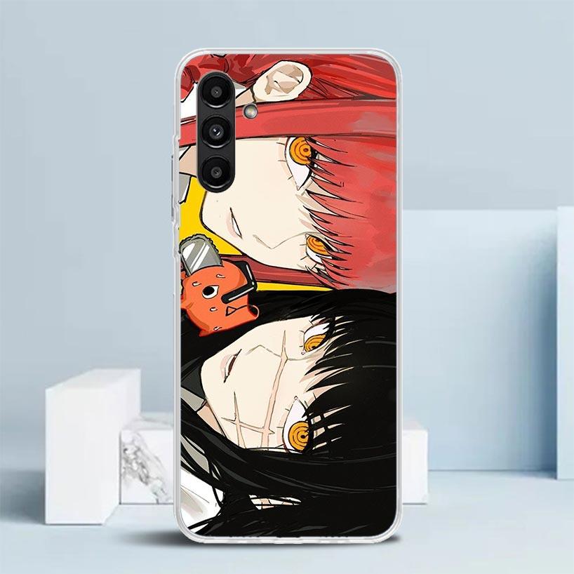 C-Chainsaw Mans Yoru War Devil Phone Case For Samsung Galaxy A17 A37 A57 A16 A15 A14 A13 A56 A55 A54 A53 A36 A35 A34 A33 A26 A25