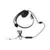 Single Ear Headset Comfortable Lightweight Noise Canceling Wired Computer Headset with Mic for Call Center