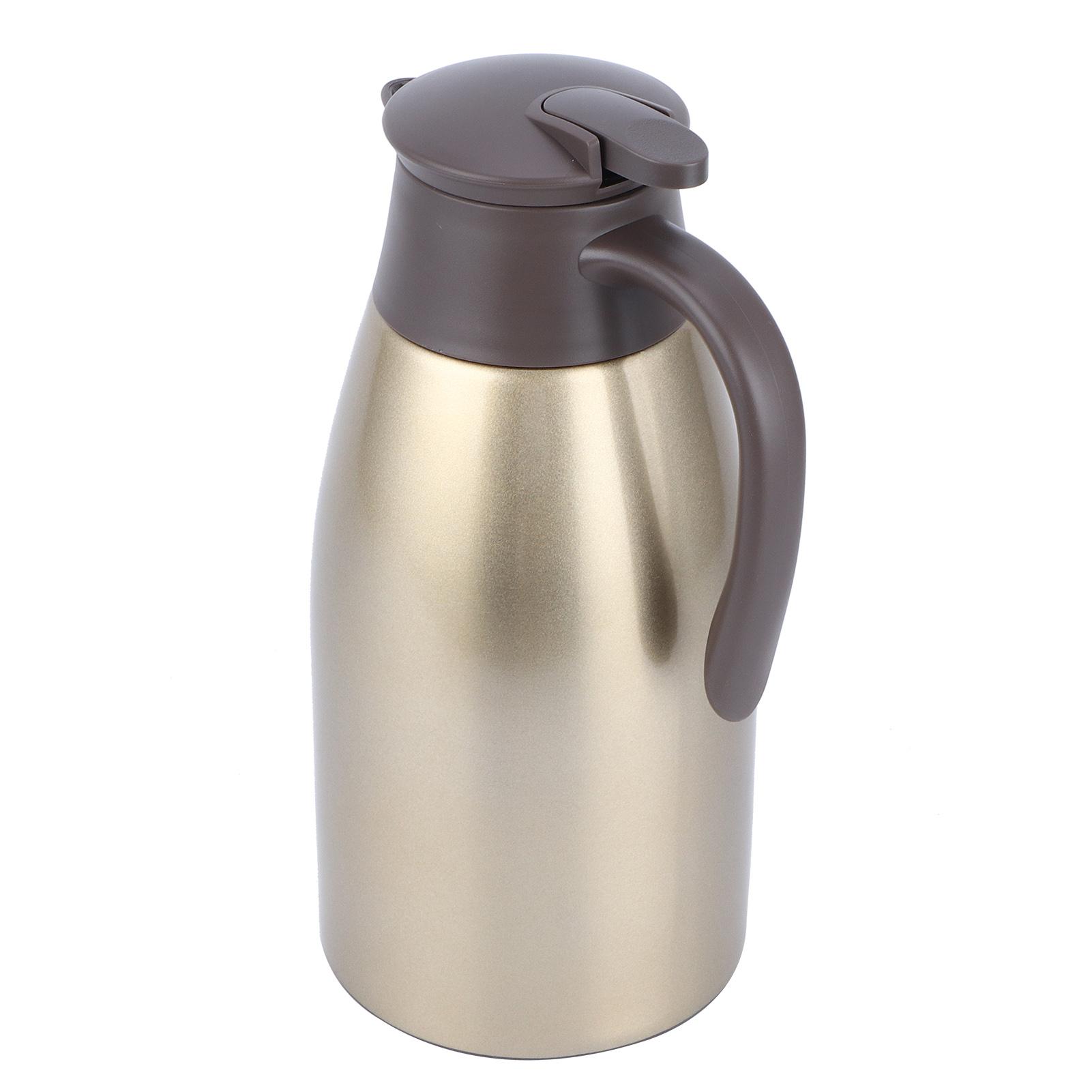 

2L Water Kettle Portable 304 Stainless Steel Insulation Pot Bottle for Use
