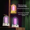 Electric Portable Mosquito Zapper With 360 Degree Uv Attraction Perfect For Home Bedroom Camping Use