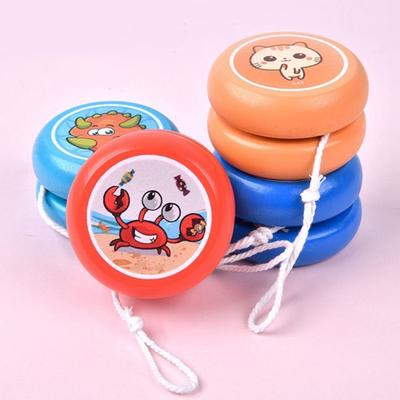 Tier Holz Jojo Primäre Entwicklungsspielzeuge Hohe Qualität Kinderspielzeug