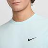 Nike Solid Color Crew Neck Short Sleeve T-Shirt Men tops Mint-Blue DV9840-474