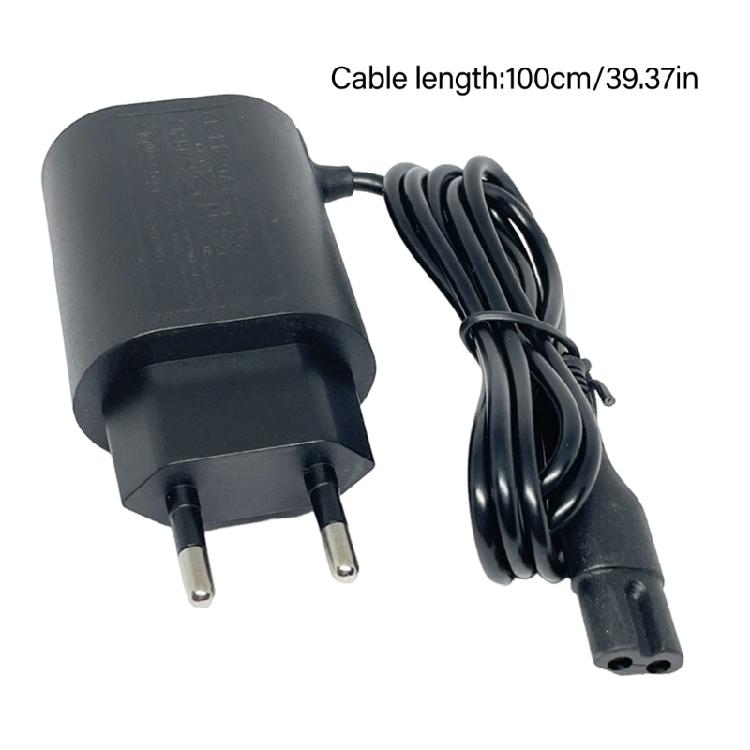 12VDC Ladegerät Europäische Stecker 0,4A Ausgang Für Rasierer S3 S5 S7 S8 S9 Serie Hochwertiges Kunststoffmaterial