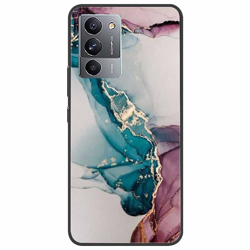 For Lenovo Legion Y70 Case Marble Soft Silicone Phone Cover for Lenovo Legion Y70 Back Cover Y 70 5G 6.67" Coque Fundas