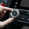 LECART Bling Car Accessories Fit for Honda Civic 10th Gen 2016 2017 2018    AC Knob Covers Auto Interior Bling Decor Crystal Metal Cover Trim Cute