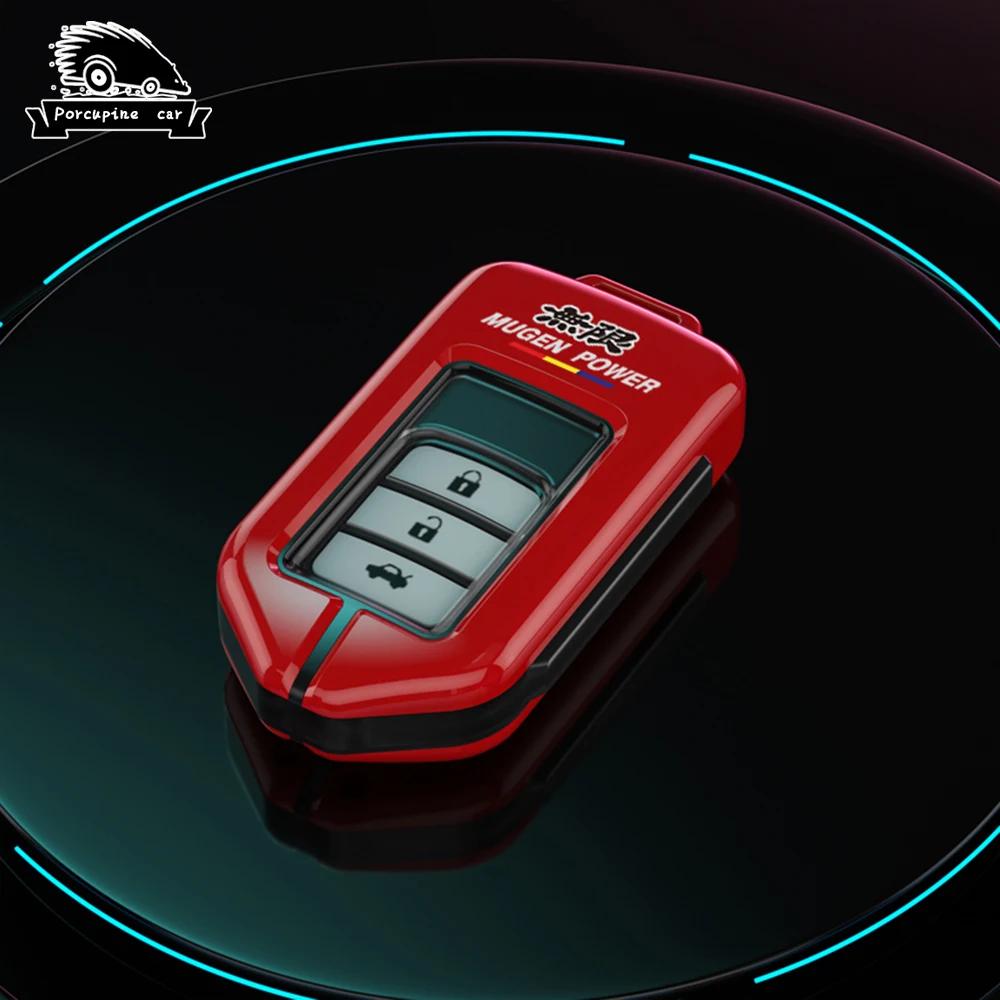 

Jdm 2/3/4/5 Bottons Pc Car Key Case Cover For Honda Crv Fit Civic Hrv City Odyssey Xrv Accord Ect All-Inclusive Accessories