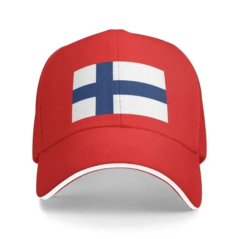 

Fashion Flag Of Finland Baseball Cap Men Women Breathable Dad Hat Sports Baseball Cap