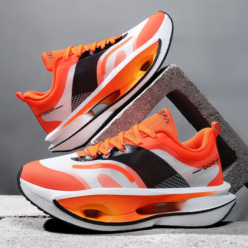 Carbon Board Running Shoes Breathable Marathon Racing Non-slip Men's Flying Electric 5U Women's Sports Running Shoes Youth Ball Couple