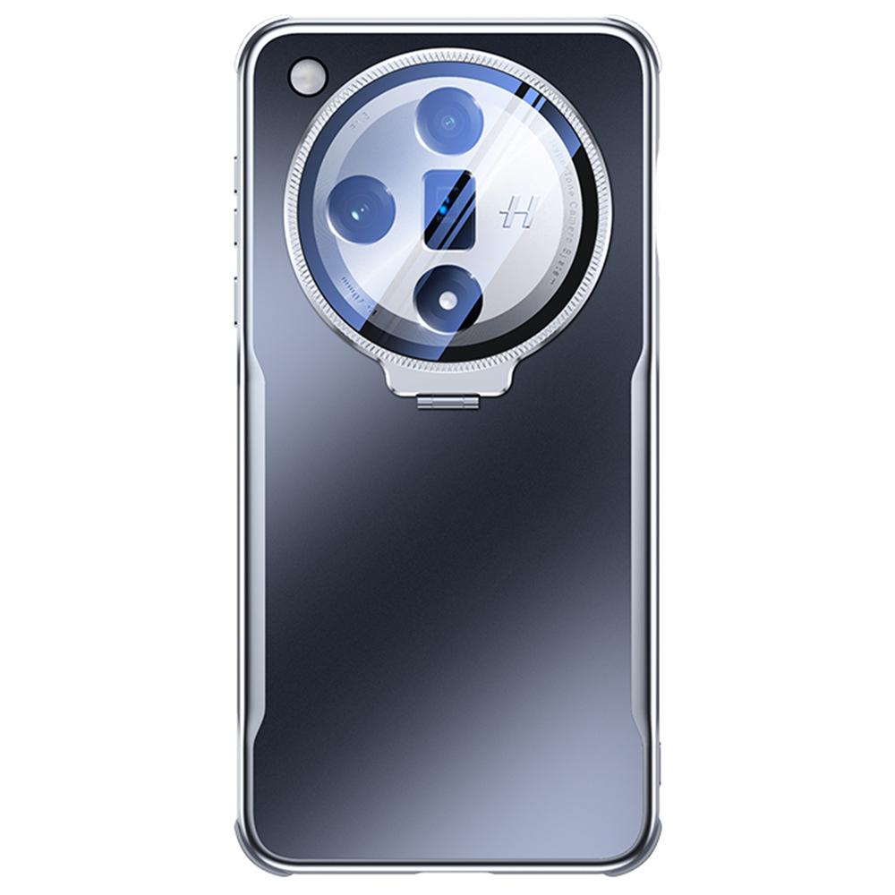 

Для Oppo Find X7 5G Чохол для телефону Протиударний TPU PC Задня кришка з об єктивом Підставка Black