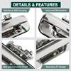 1pc Tailgate Handle w/wo Keyhole Chrome for Isuzu D-Max 2002-2011 Holden Colorado RC 2008-2012 Left Hand Driver 8980792320