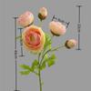 Artificial Flower Fresh Tea Rose Modern Simple Rose Simulated Bouquet Photography Props Home Decoration Fake Flower Ornament