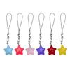 Handmade Keychain Colorful Star Pendant Phone Chain Charm Strap for Women Girl