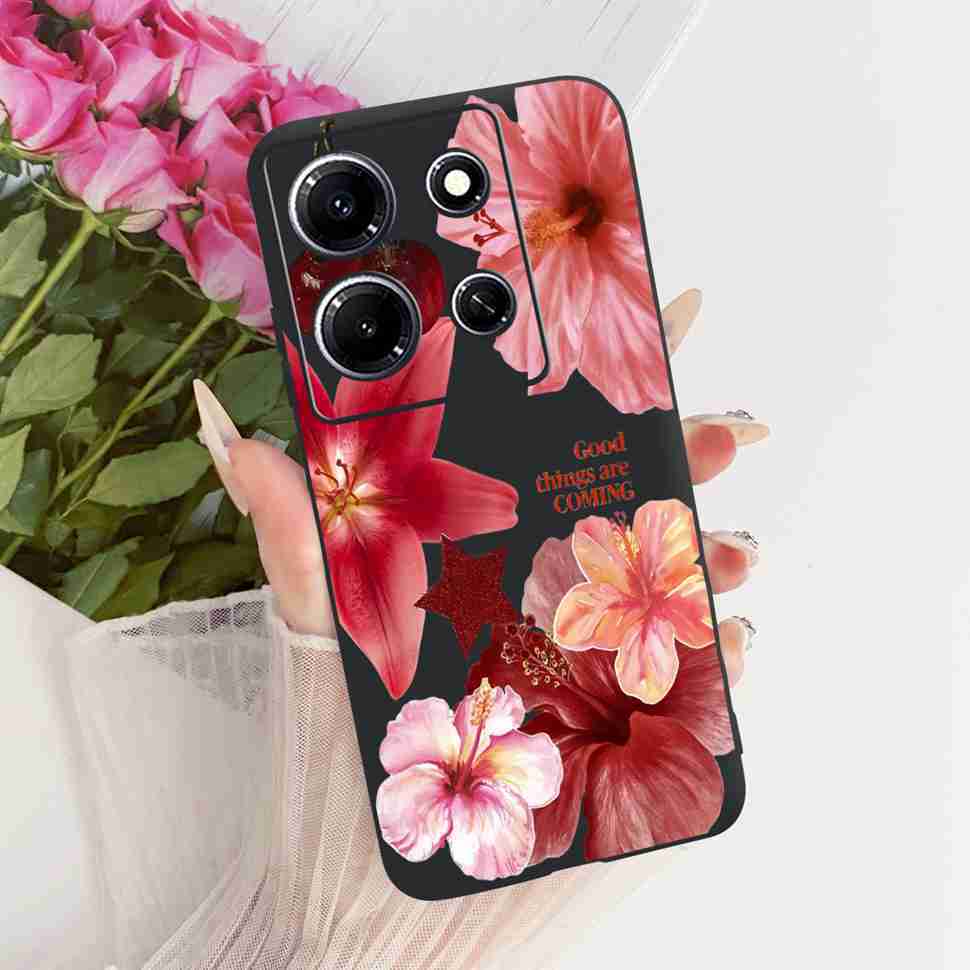 Phone Case For Infinix Note 30i X6716 Stylish Painted Cover For Infinix Note30i Note 30i Soft Silicone Shockproof Cover Fundas