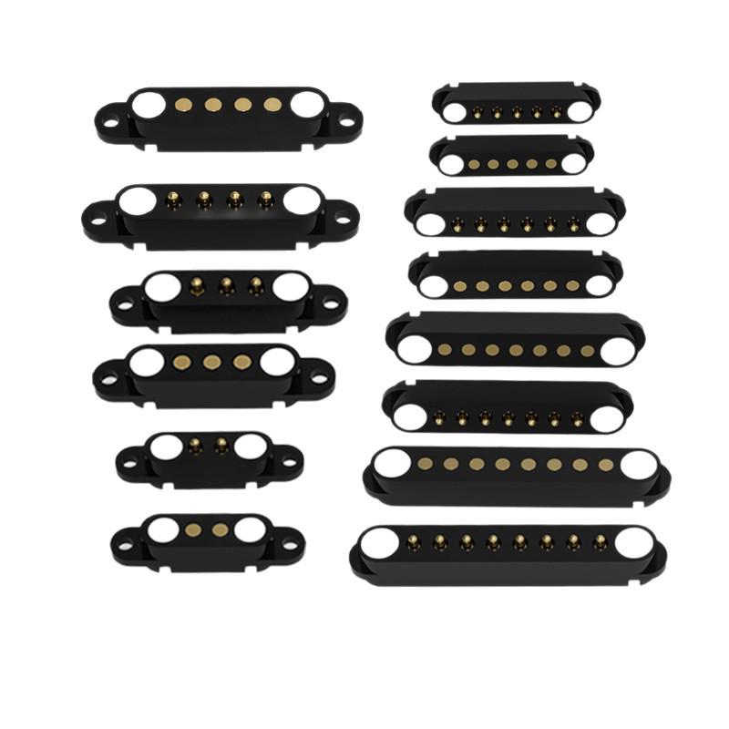 8-Pin Self-Aligning Magnetic Connector, 2.54mm Pitch, Strong Signal Transmission for Smart Wearables