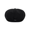 VARZAR Logo Easy Fit Newsboy Cap Black
