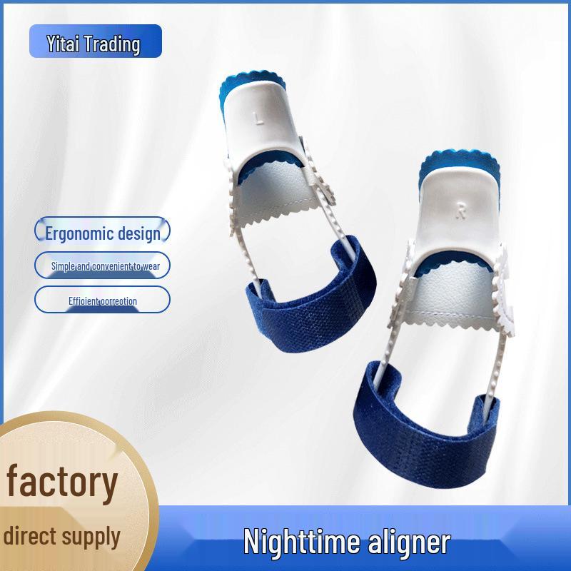 Breathable Nighttime Bunion Corrector with Latex Pad