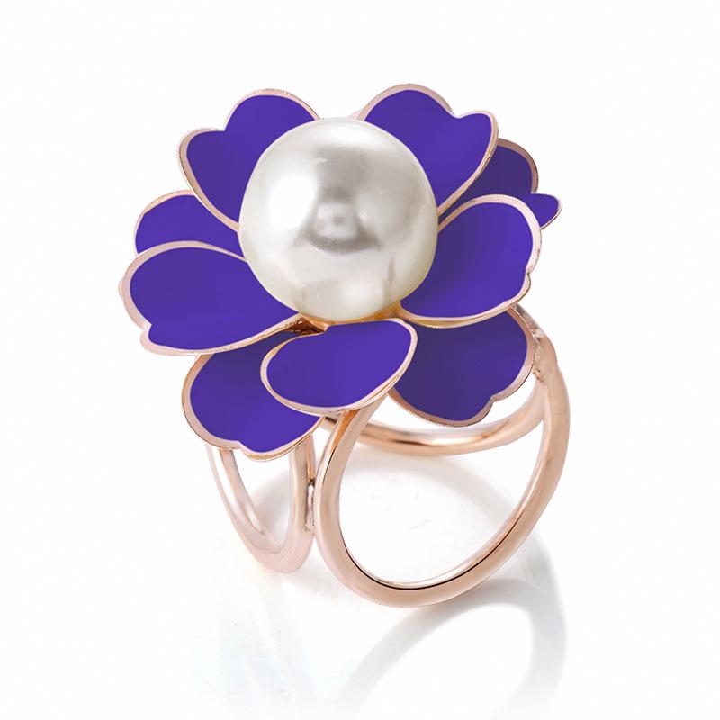 Korean Cartoon Pearl Brooch & Camellia Corsage with Crystal Diamond Scarf Buckle