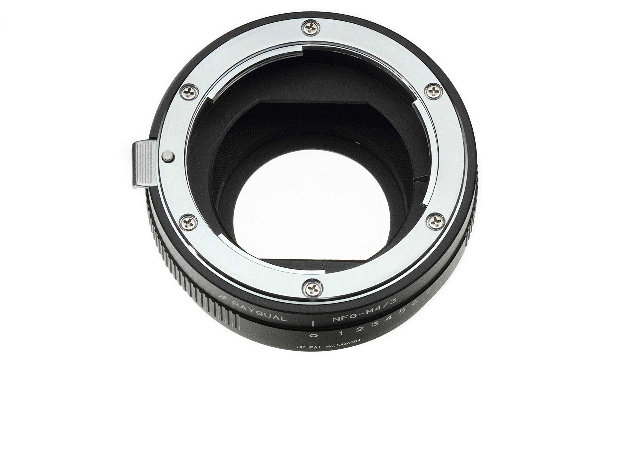 

Внутрішній адаптер кріплення об єктива корпус з кріпленням Nikon Four Thirds сумісний з об єктивами G Виготовлено Kindai International F-Micro (Rayqual)