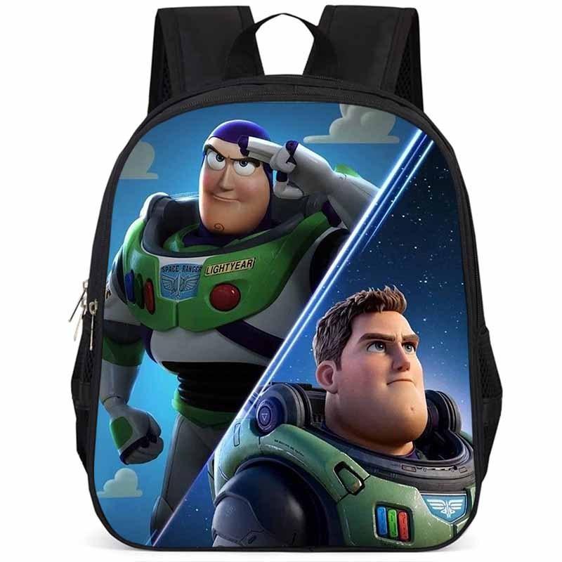 Buzz Lightyear 15-inch Large Capacity Backpack Lightweight Durable Oxford School Bag