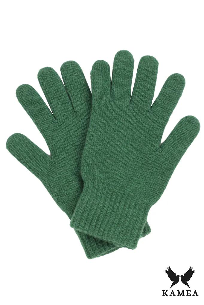 Gloves*01 Woolen Women' Winter Green Color