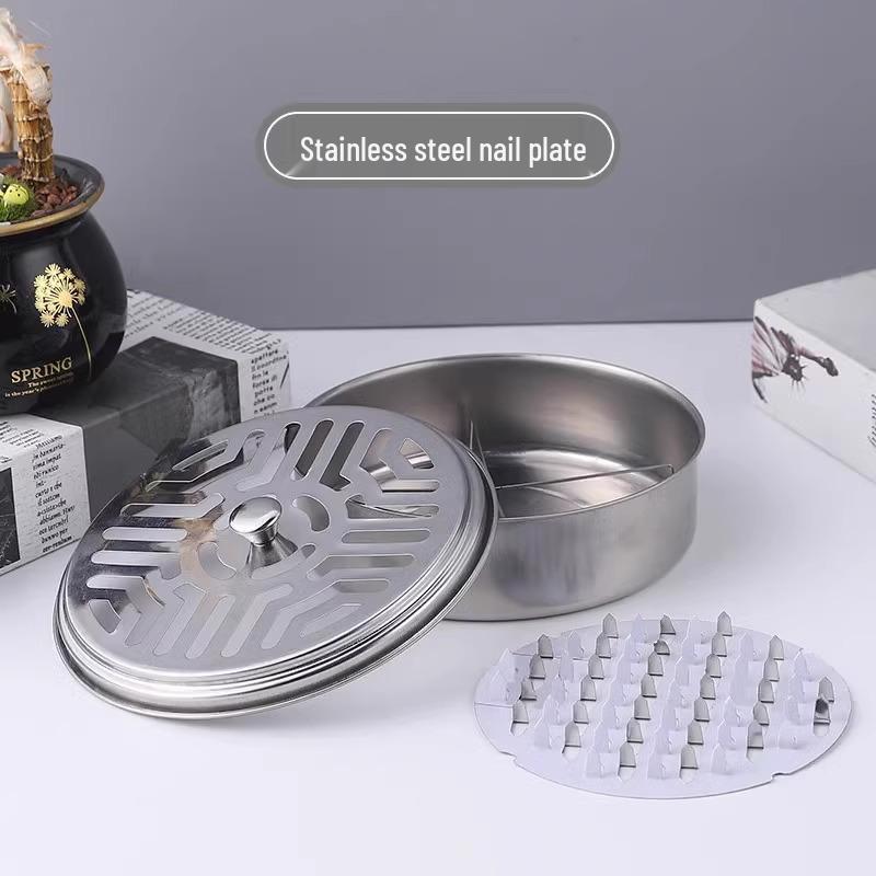 

Extra Large Fireproof Mosquito Coil Holder - Thick, Anti-Scald Tray for Mosquito & Fly Repellent in Bathroom