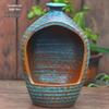 Vintage Ceramic Coarse Pottery Succulent Planter - Tall Indoor Decorative Jar for Flowers and B&B Hotels