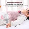 Happy Monkey Baby Soft Animal Hand Rattle Stick - Soothing, Non-Deforming, Easy Grip Toy