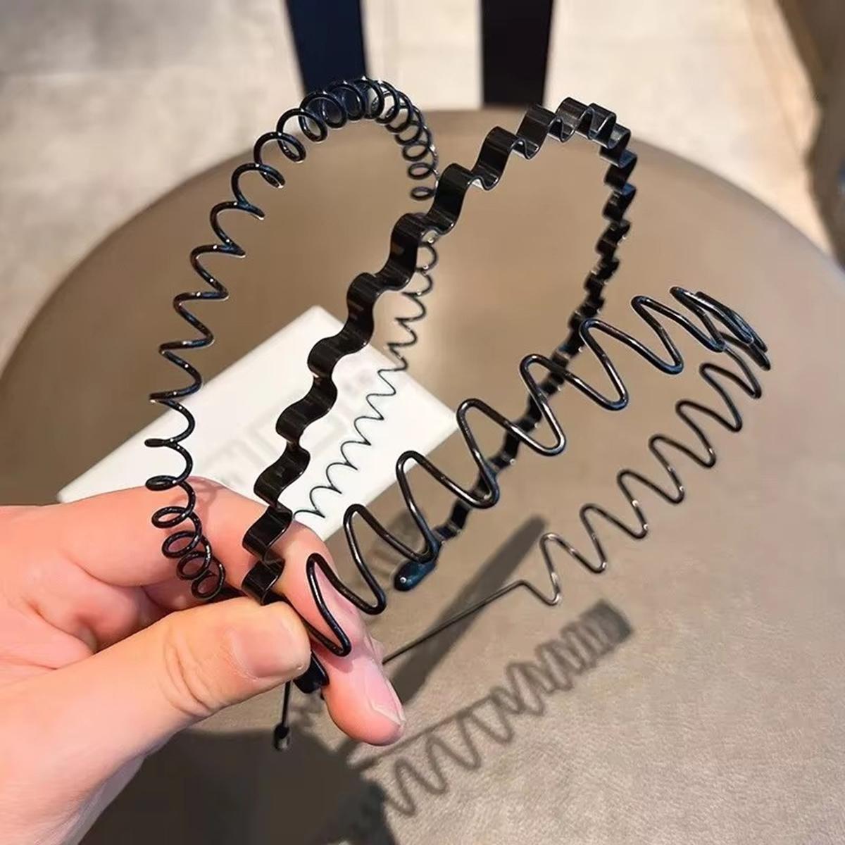 3Pcs Men s Hair Hoops Simplified Korean Fashion Wash Face Anti-Slip Head Hoops Sports Invisible Hair Clips Women s Hair Hoops