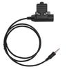 Walkie Talkie Headset Adapter Press Type Compact Safe Connection for Yaesu Vertex VX?6R VX?7R VX?6E