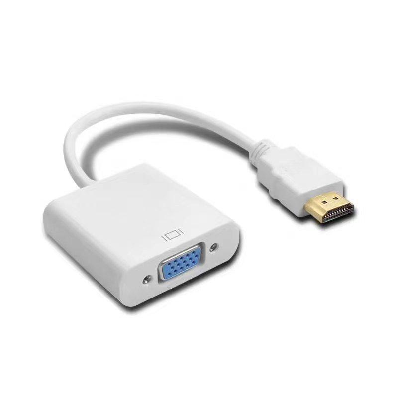 1080P HDMI to VGA Adapter Cable with Audio for Monitor/Projector