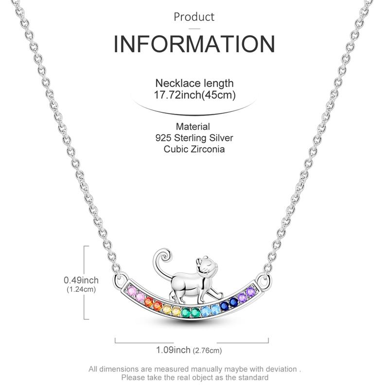 New 925 Silver Necklace Zircon Heart Butterfly Simple Necklaces For Women Anniversary Birthday Jewelry Gift Female