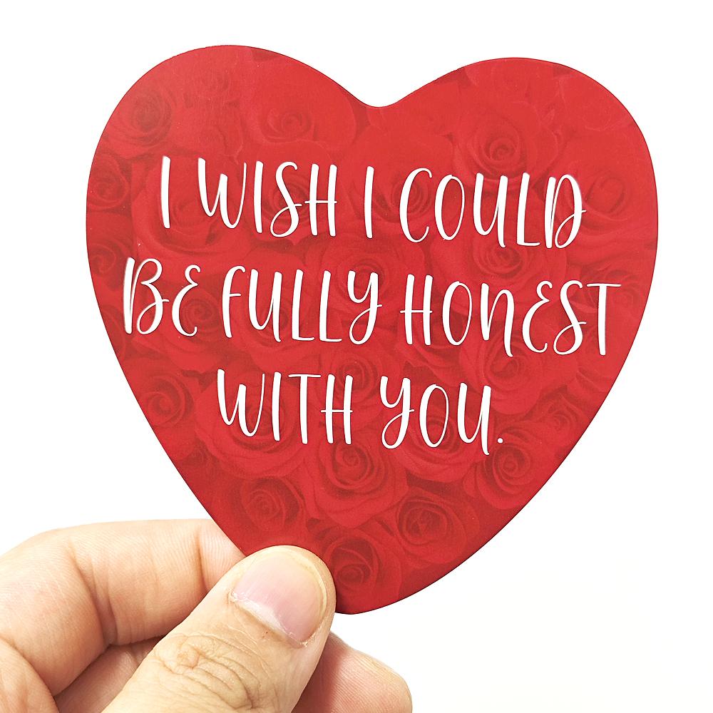 8.5*8.5cm Heart-shaped Oracle Cards for Lovers 79 Pcs Cards Lover's Oracle Deck