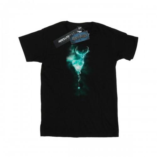 Harry Potter Womens/Ladies Patronus Stag Cotton Boyfriend T-Shirt