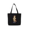 Maison Kitsuné Dressed Fox Canvas Tote Bag