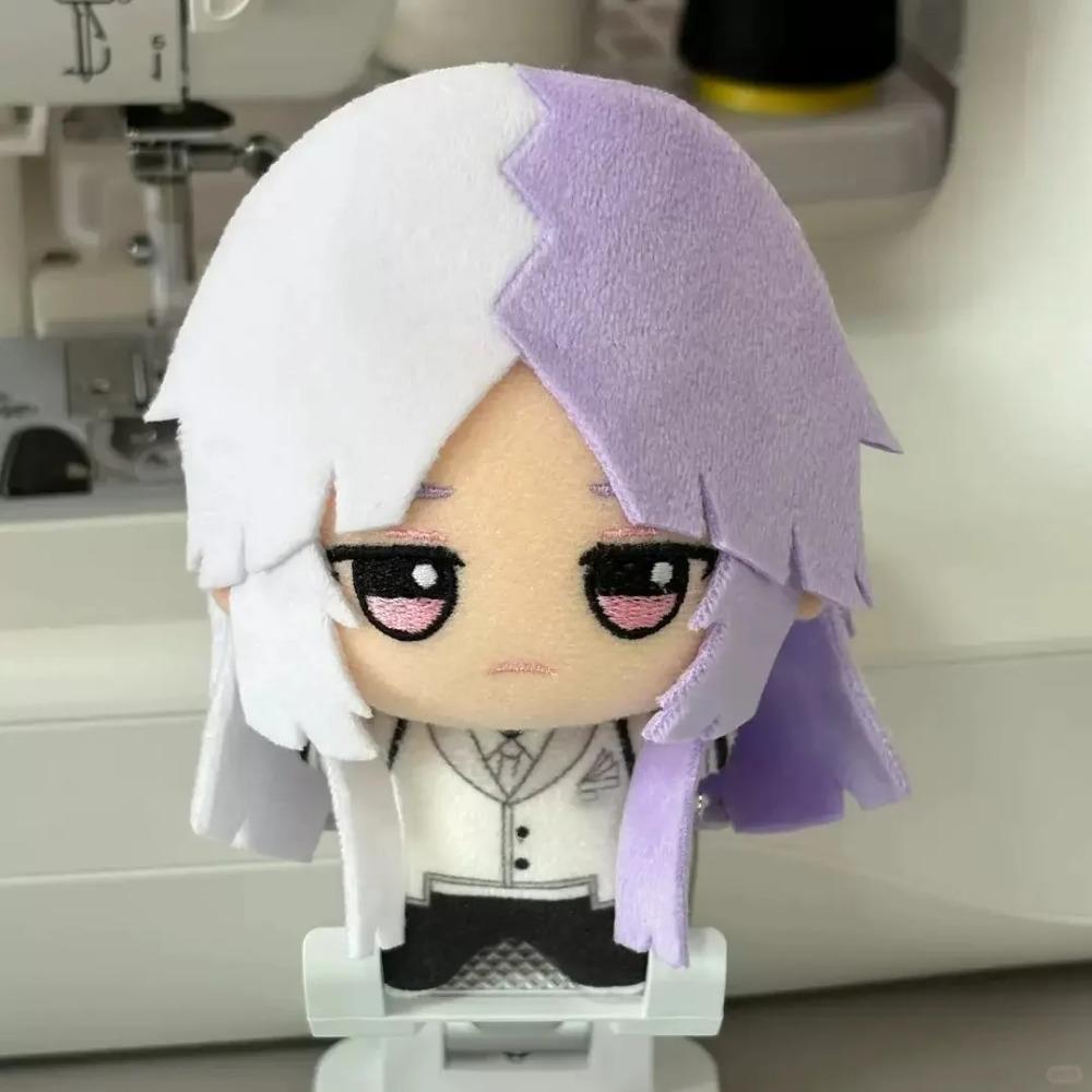 Dazai Osamu Plüschfigur Nakahara Chuuya Figur Fyodor Dostoevsky Edogawa Rampo Plüschpuppe Weicher Schlüsselanhänger Kissen Niedliches BSD Anime Geschenk Spielzeug