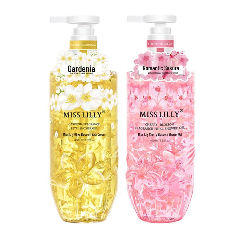 

Miss Lilly Petal Fragrance Shower Gel Duo