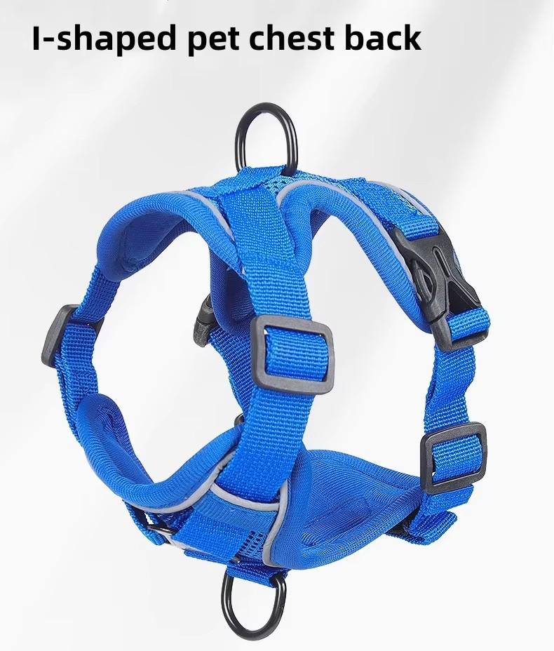 Light and Breathable Safety Reflection Anti - Escape Vest Type for Cats and Dogs Pet Harness