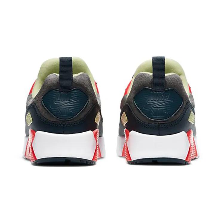 Nike Air Max 90 Tiny Low top Running Shoes Black Red Children Aged 3 7 Years Old (Unisex) Kids' Running Shoes 881927 023