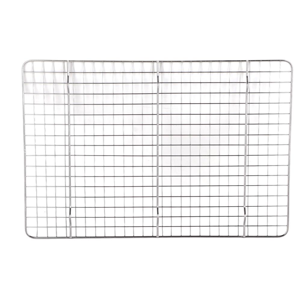 Checkered Cooling Rack 304 Stainless Steel Grid Deformation Resistance Baking Wire Rack for Home Bakery Bread Cake Cooky