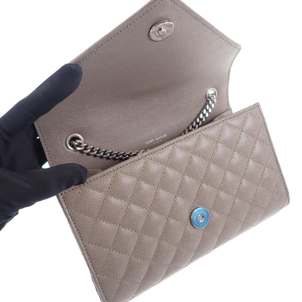 Saint Laurent 600195BOW961545 Shoulder Bag Gray Women