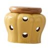 Garlic Keeper Ventilation Decorative Round Modern Collection Cellar Pot for Kitchen Garlic Holder Storage Container with Lid