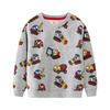 Autumn New Arrival Boys' Cartoon Hoodie - European & American Style