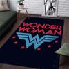Wonder Woman Pattern Rug - Non-slip Kitchen & Outdoor Rug, Yoga Rug, Home & Bedroom Decor, Birthday Gift